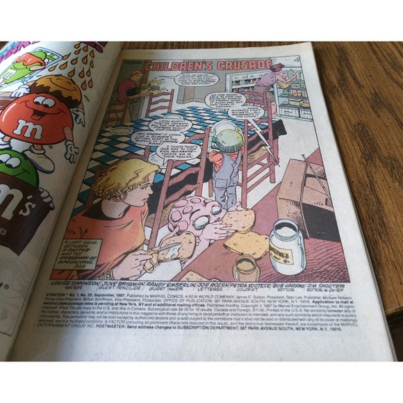 X-Factor #20 (September 1987 Marvel Comics) - Picture 3 of 3